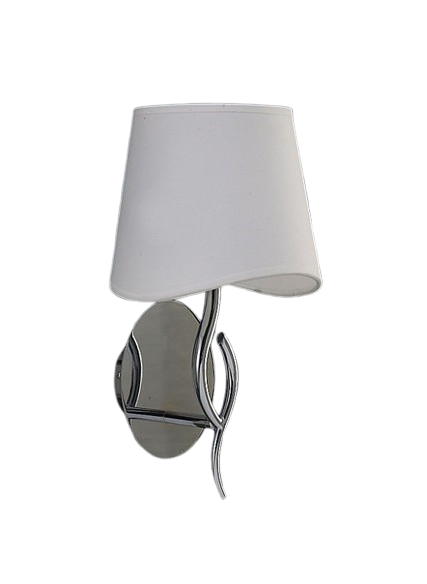 Mantra Ninette Wall Lamp – 1 Light Polished Chrome