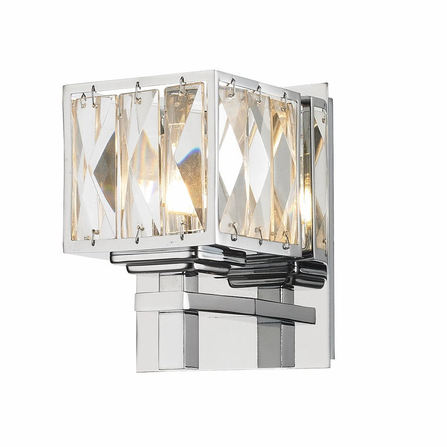 Golden Lighting Neeva 1035-BA1 CH one-light chrome bath vanity