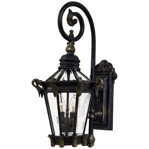 Minka Stratford Hall Outdoor Wall Light (Heritage/Gold)