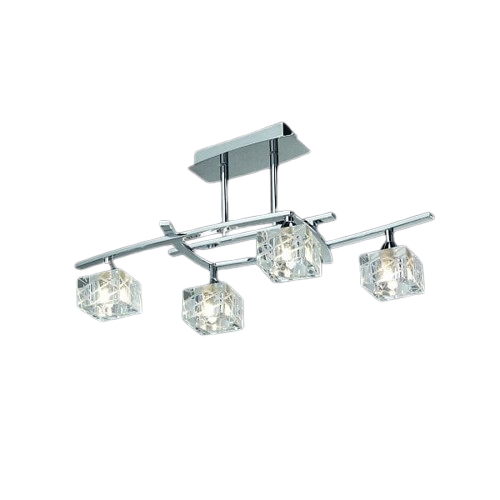 Mantra Lighting Zen Minimalist Square Flush