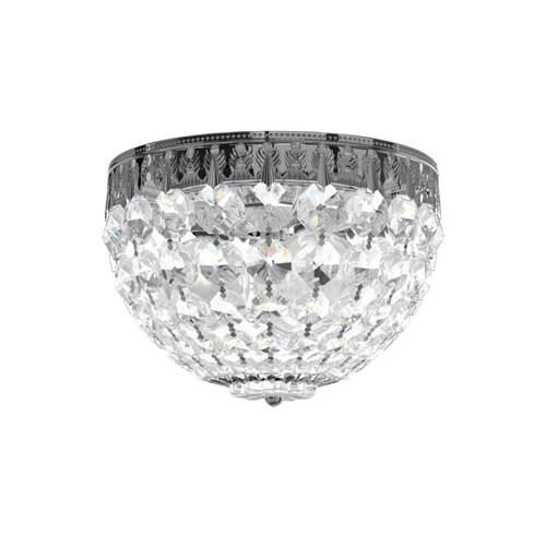 Swarovski Spectra Petit 3-Light Crystal Chandelier – Silver