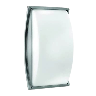 Hinkley Atlantis Medium Led Outdoor Wall Mount Light, Titanium Finish, Modern Exterior Fixture (1655Tt-Led)