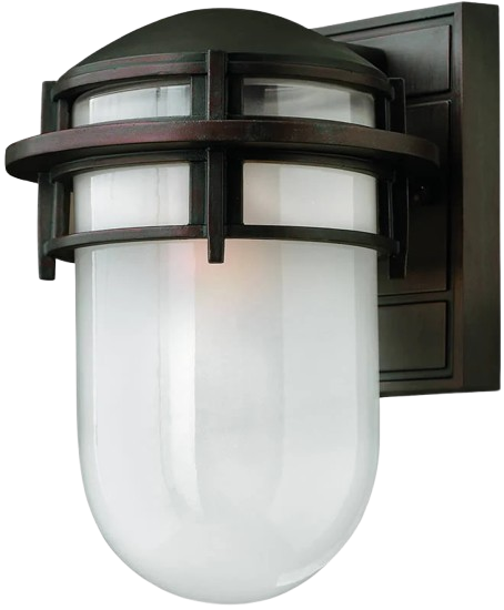 Hinkley Reef 11-Inch 1-Light Outdoor Wall Lantern – Victorian Bronze Finish