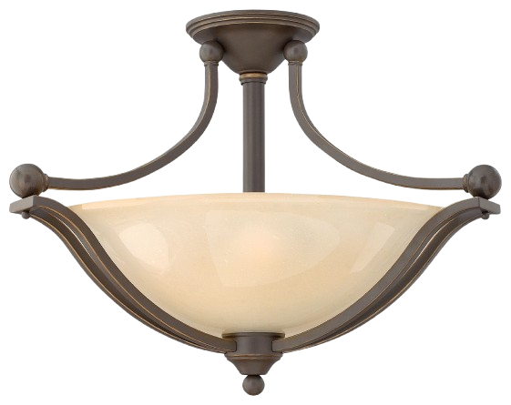 Hinkley Lighting Bolla 23.3" 3-Light Semi-Flush Mount