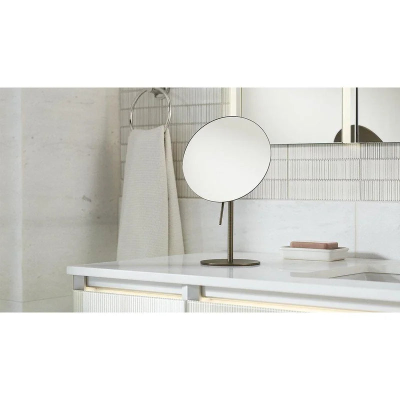 Medicine Cabinet Compact Adjustable Magnification Mirror – Bathroom Mirror