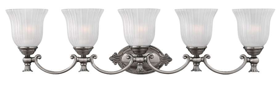 Hinkley Luna Integrated LED Flush Mount Ceiling Light, Polished Chrome Finish