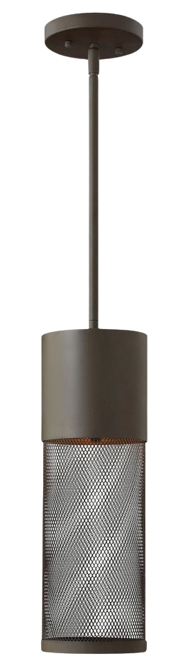 Hinkley 2302Kz Aria 1-Light Outdoor Pendant – Buckeye Bronze