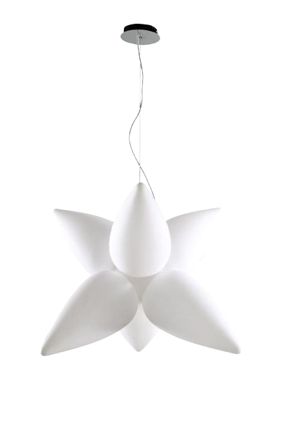 Mantra Lighting Palma 6-Light Matt White Indoor/Outdoor Pendant