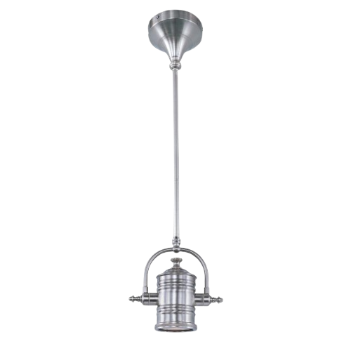 Maxim Lighting Hi-Bay 14.5" 1-Light Convertible Flush Mount In Satin Nickel - 25125Ftsn