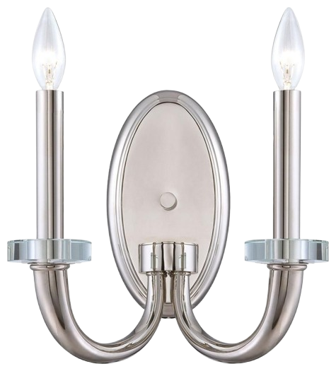 Minka Lavery Patterned 3-Light Flush Mount In Polished Nickel