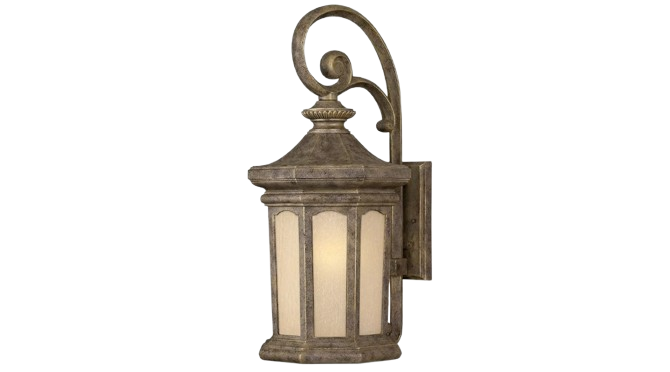 Hinkley Rowe Park Weather-Resistant Pearl Bronze Wall Light