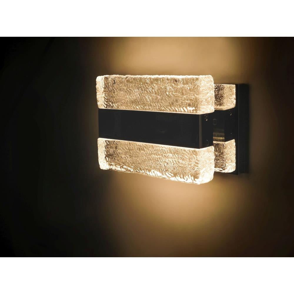 Maxim Lighting 39621IBPC Ice 2-Light Bath Vanity Light, Damp Location Rated