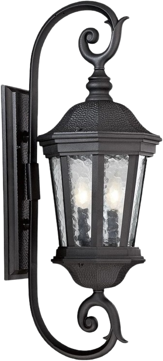 Savoy House Hampden 2-Light Large Outdoor Wall Lantern In Black