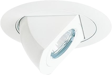 Juno  4-Inch Low Voltage Aiming Elbow Recessed Trim - White