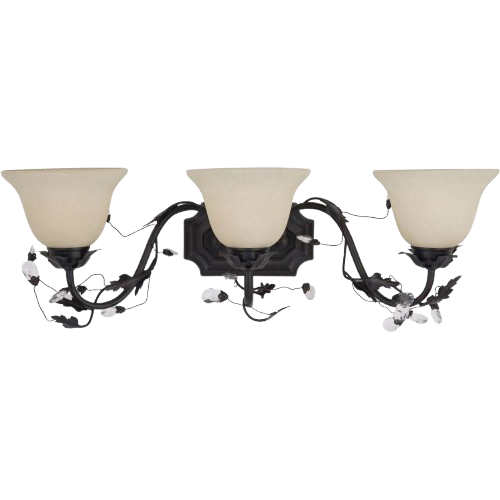 Maxim Elegante 3-Light Bath Vanity Fixture – Oil Rubbed Bronze