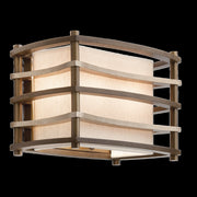 Kichler Moxie 42060CMZ two-light wall sconce in Cambridge Bronze