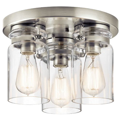 Brinley Flush Mount Ceiling Light – Modern Low-Profile Indoor Fixture