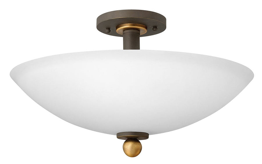 Hinkley Lighting Hinkley 3-Light Semi-Flush Mount (4681 OZ)