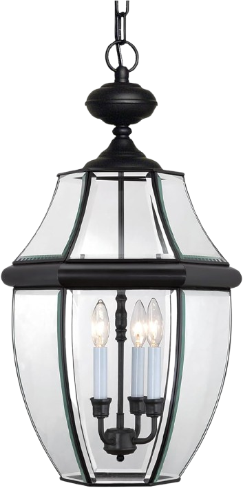 Quoizel Lighting Newbury 3-Light Large Outdoor Hanging Lantern