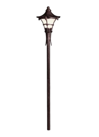 Kichler Cotswold Convertible Height 12V Path And Spread Light In Aged Bronze