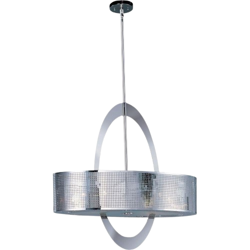 Maxim Lighting Mirage 6-Light Adjustable Pendant In Polished Nickel