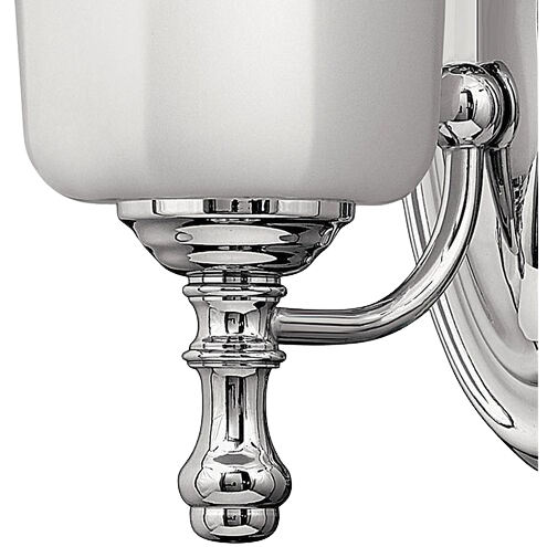 Shelly 1-Light 7.5″ Chrome Vanity Light Wall Sconce – Model 5010CM