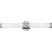 Remi 24-inch vertical LED vanity wall light in a chrome finish