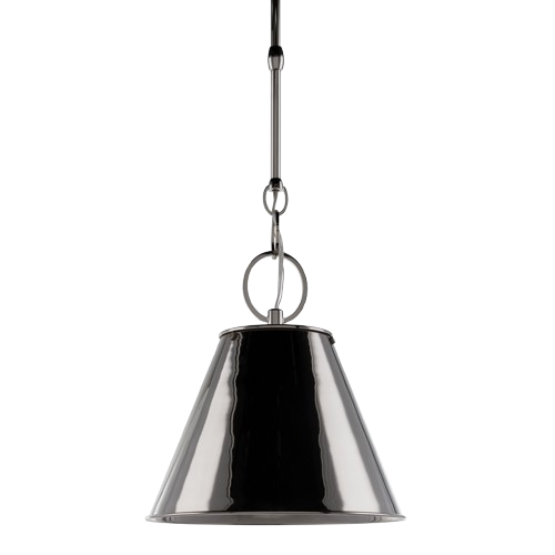 Hudson Valley Altamont 1 Light 11 Inch Polished Nickel Pendant Ceiling Light