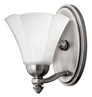 Hinkley 5870PL Bath Sconce; official outlet calls the collection Bloom while Ferguson calls it Baxter