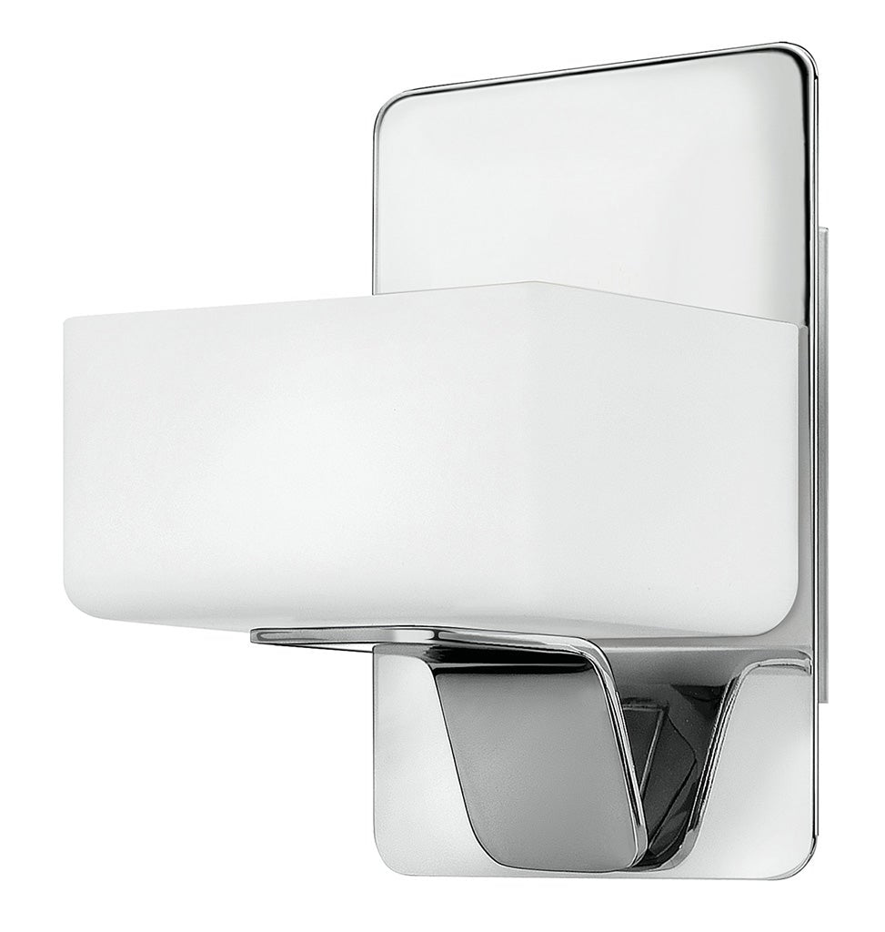 Hinkley Envy 5910CM wall sconce in Chrome with etched-opal glass