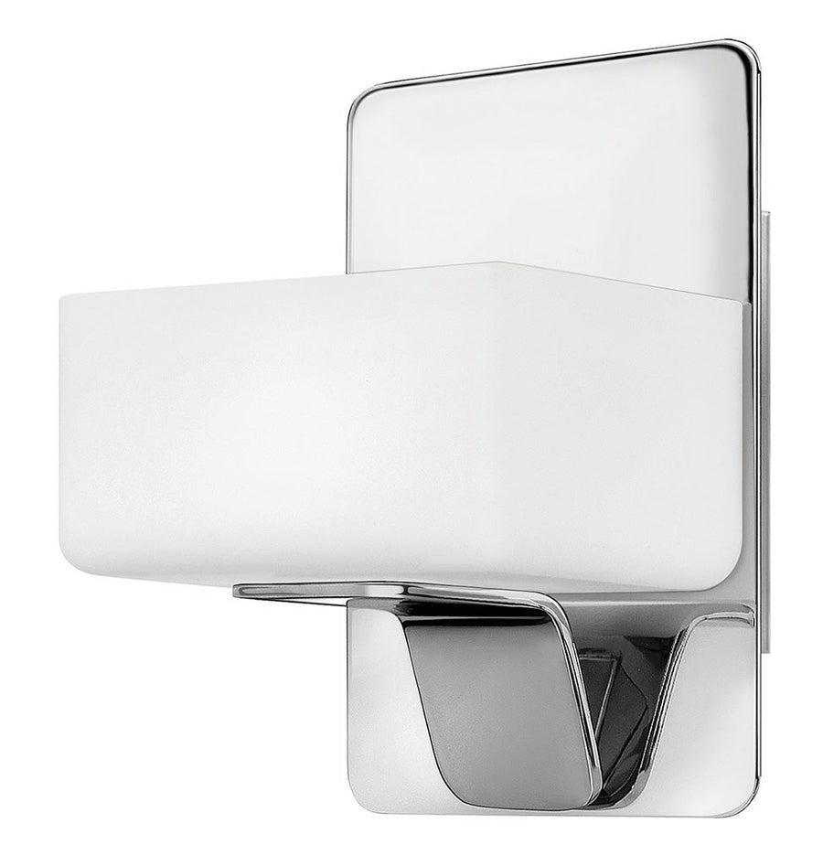 Hinkley Envy 5910CM wall sconce in Chrome with etched-opal glass