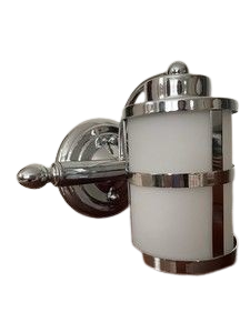 Quoizel Tranquil Bay 1-Light Reversible Wall Sconce in Polished Chrome