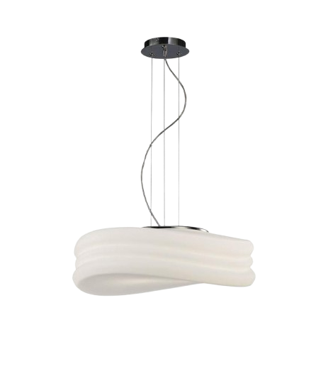 Mantra Mediterraneo 3-Light Large Ceiling Pendant Light - Polished Chrome