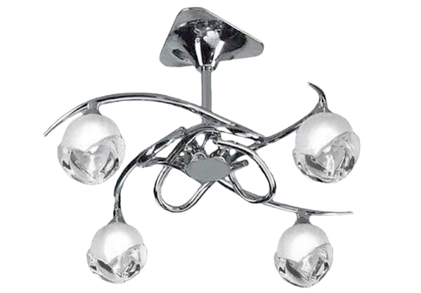 Mantra Bali 0804: 4-Light Ceiling Chandelier