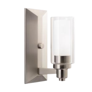 Kichler Circolo Wall Sconce In Brushed Nickel – Modern Decorative Wall Light