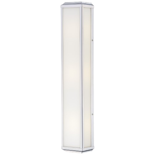 Minka-Lavery Daventry 6913-613 3-Light Bathroom Vanity Light In Polished Nickel