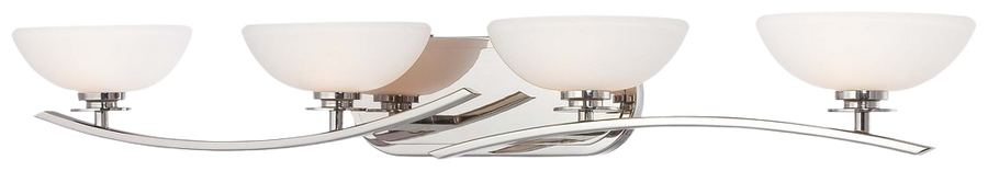 4-Light Bathroom Vanity Light 6924-77 By Minka-Lavery – Modern Bath Fixture
