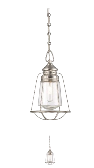 Savoy House 7-5060-1-SN Mini Pendant Light – Satin Nickel Finish