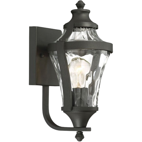 Libre 1-Light 14-Inch Outdoor Wall Lamp In Coal – Great Outdoors Exterior Wall Light