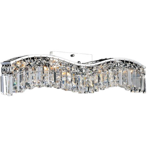 Cwi Lighting 8004W30C-A 30″ Glamorous Chrome Bathroom Wall Light Fixture