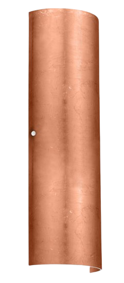 Besa Lighting 8194Cf-Wh Wall Torre 22 2-Light Wall Sconce In White Copper Foil