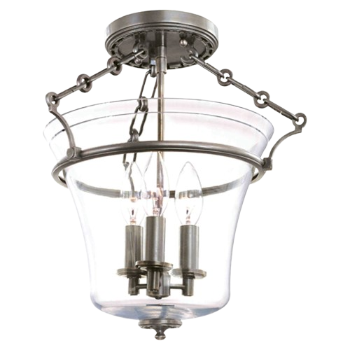 Hudson Valley Lighting Eaton 3-Light Semi-Flush Mount