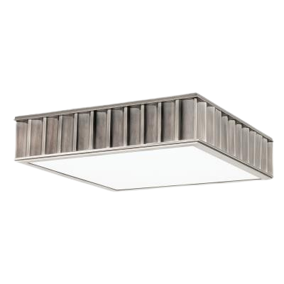 Middlebury 3-Light 16 Inch Ceiling Light Fixture In Historical Nickel Finish