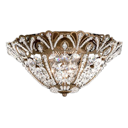 Schonbek Tiara 3-Light Crystal Chandelier – Model 9800-55
