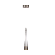 Sunnyvale AC6821SM pendant with a smoky taper and dark reflective accents