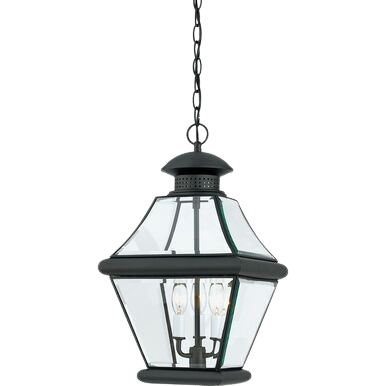 Quoizel Lighting 3 Lights Mystic Black Rutledge Outdoor Lantern