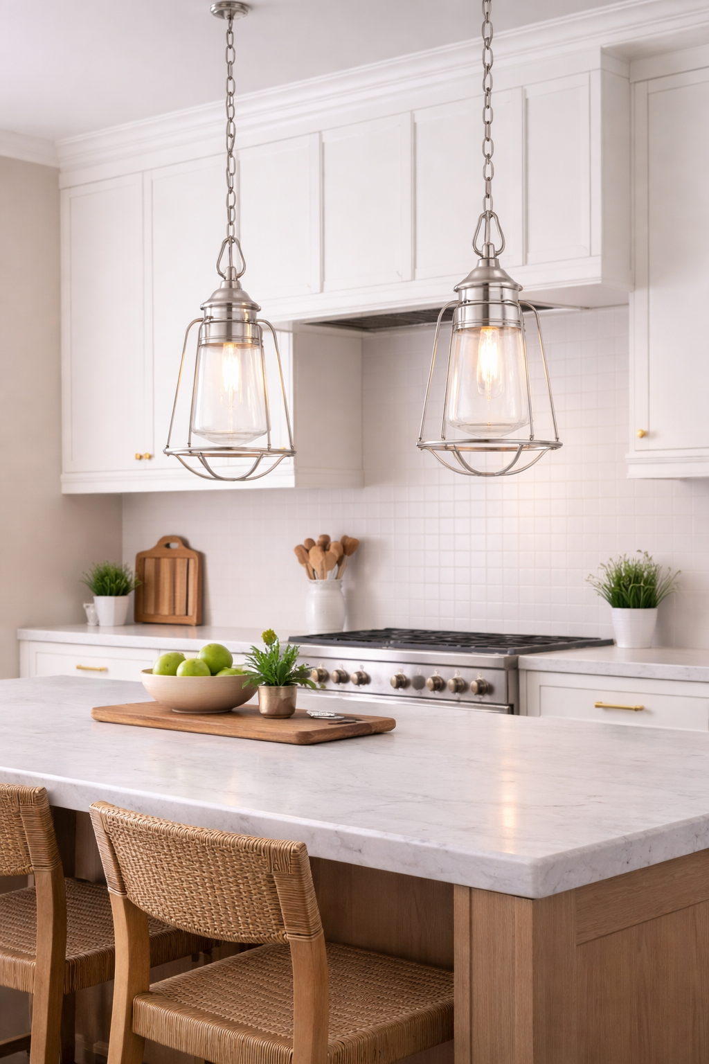 Savoy House 7-5060-1-SN Mini Pendant Light – Satin Nickel Finish