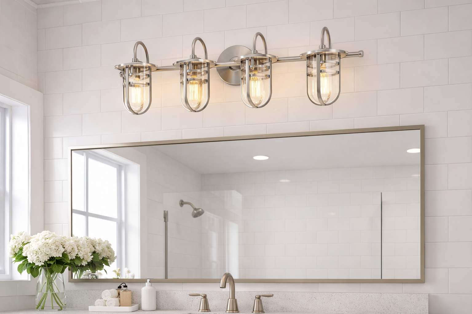 Caparros Bathroom Vanity Light Wall Fixture