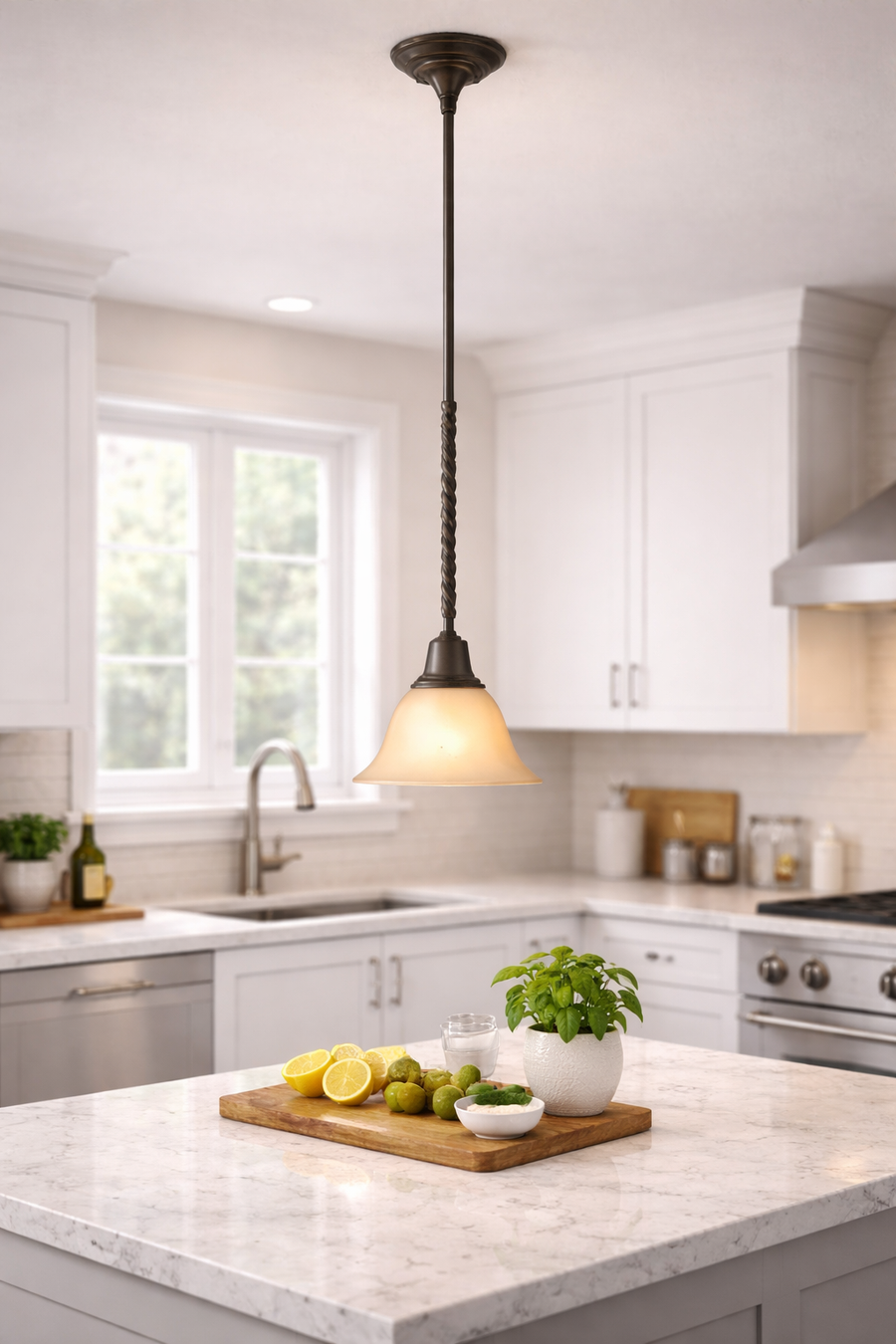 Quoizel Caballero Cv1505Ib Pendant Light – Decorative Display Ceiling Fixture