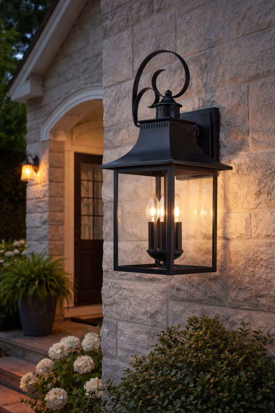 Quoizel Cor8410K 1-Light Outdoor Wall Lantern – Classic Weathered Bronze